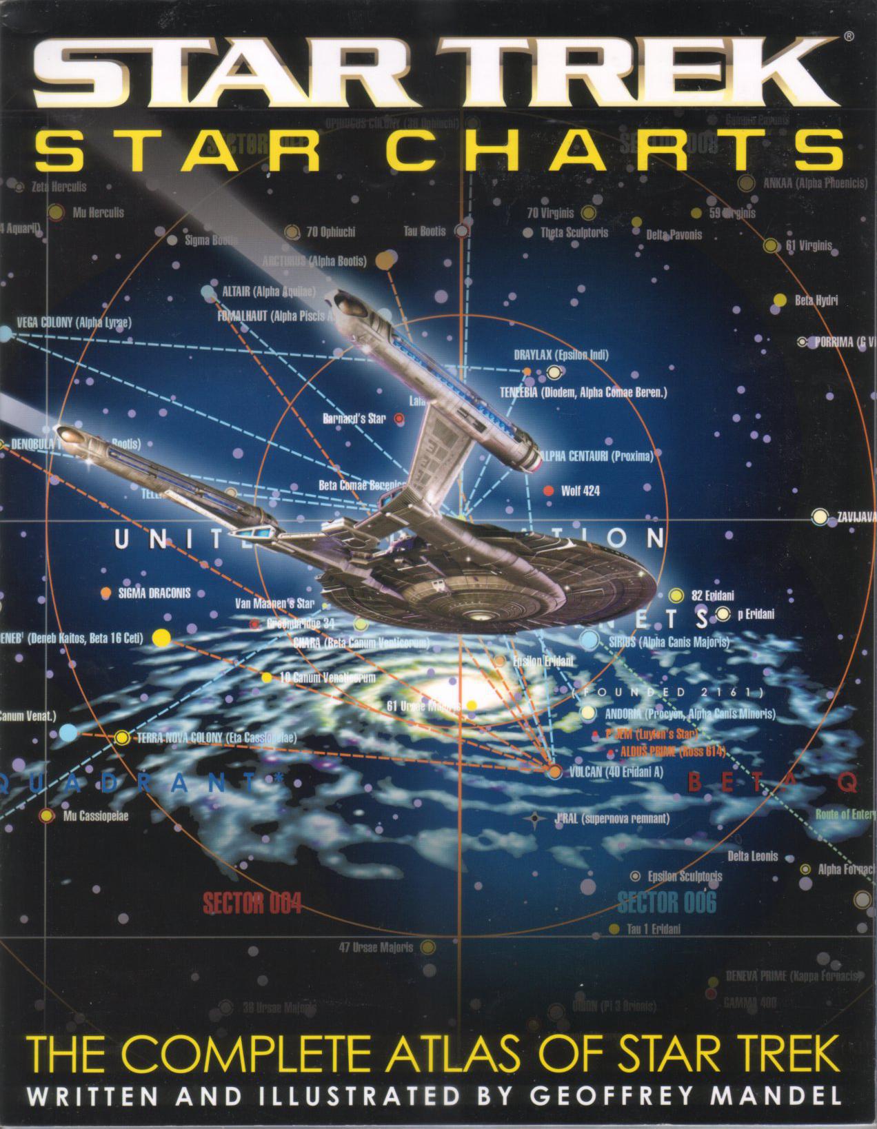 Star Trek Star Charts: The Complete Atlas of Star Trek