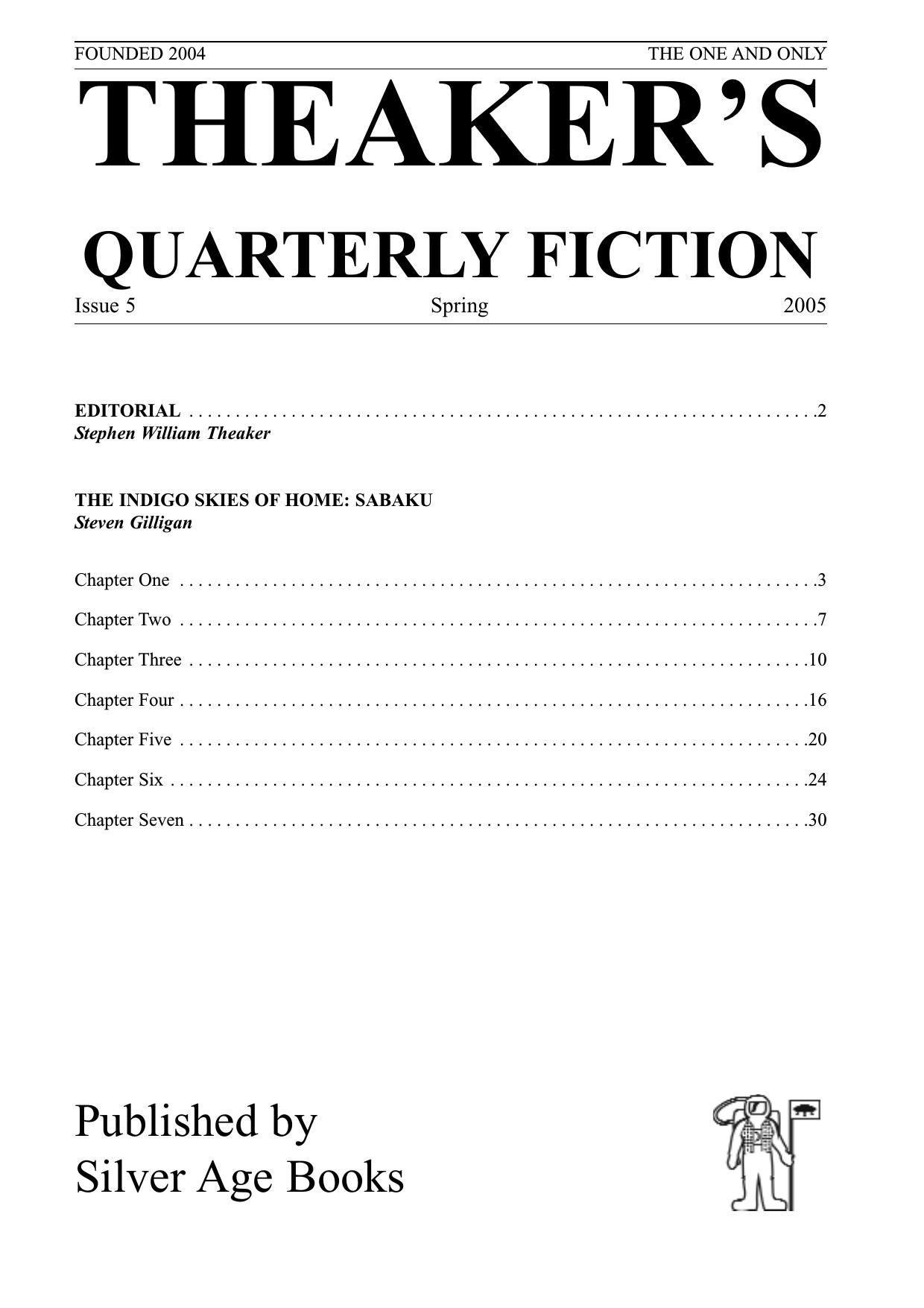 Theaker's Quarterly Fiction 2004-12 #05-08