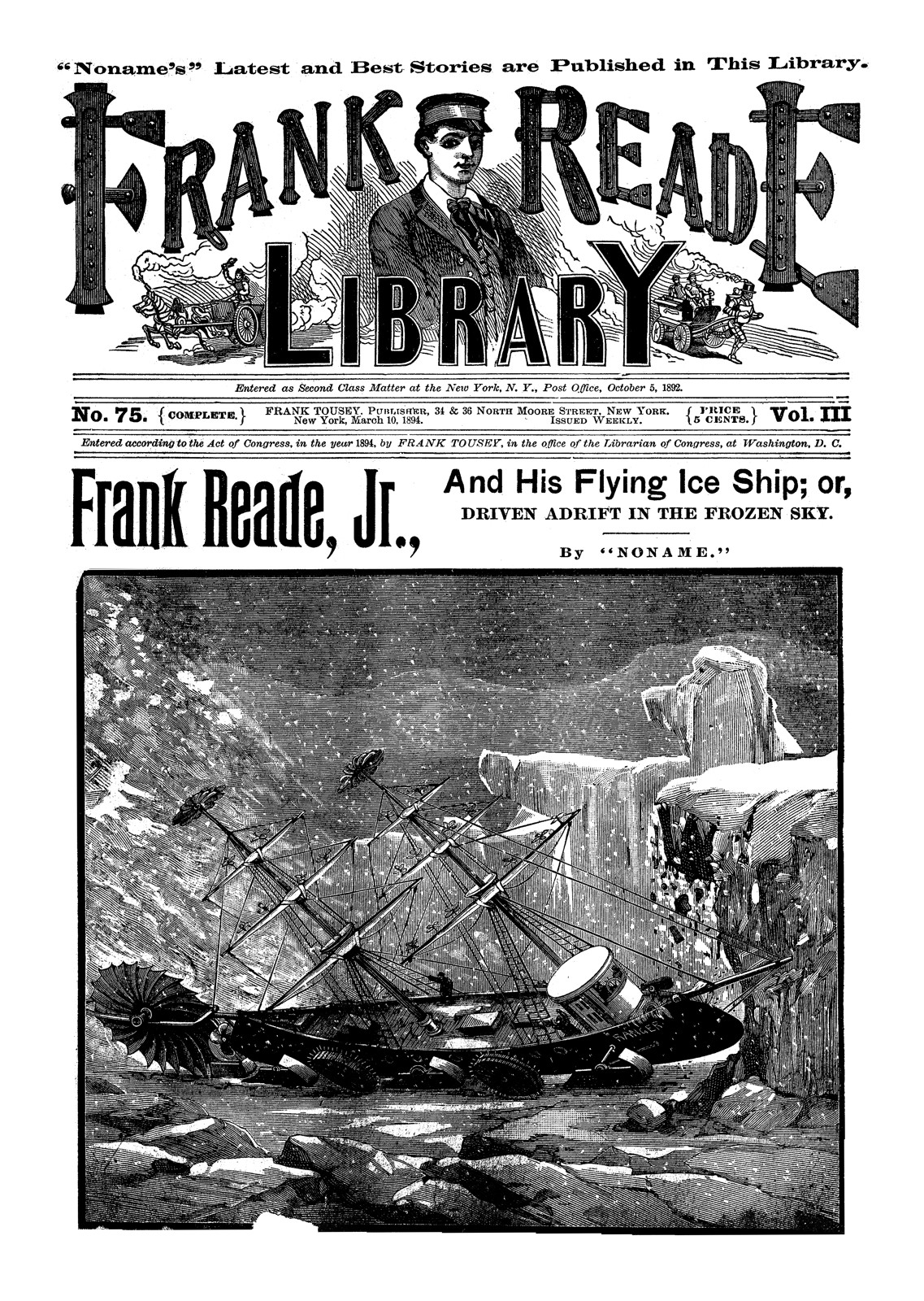 Frank Reade, Jr., and His Flying Ice Ship