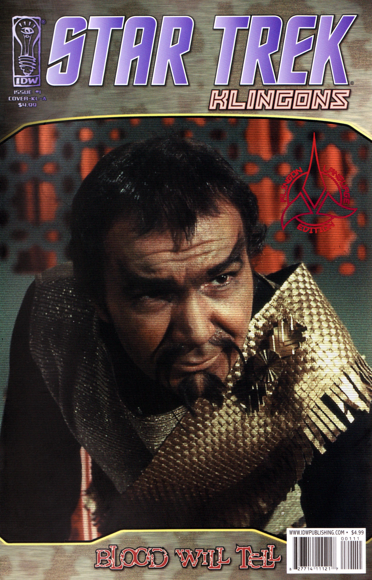 Blood Will Tell: Klingon Language Variant #1