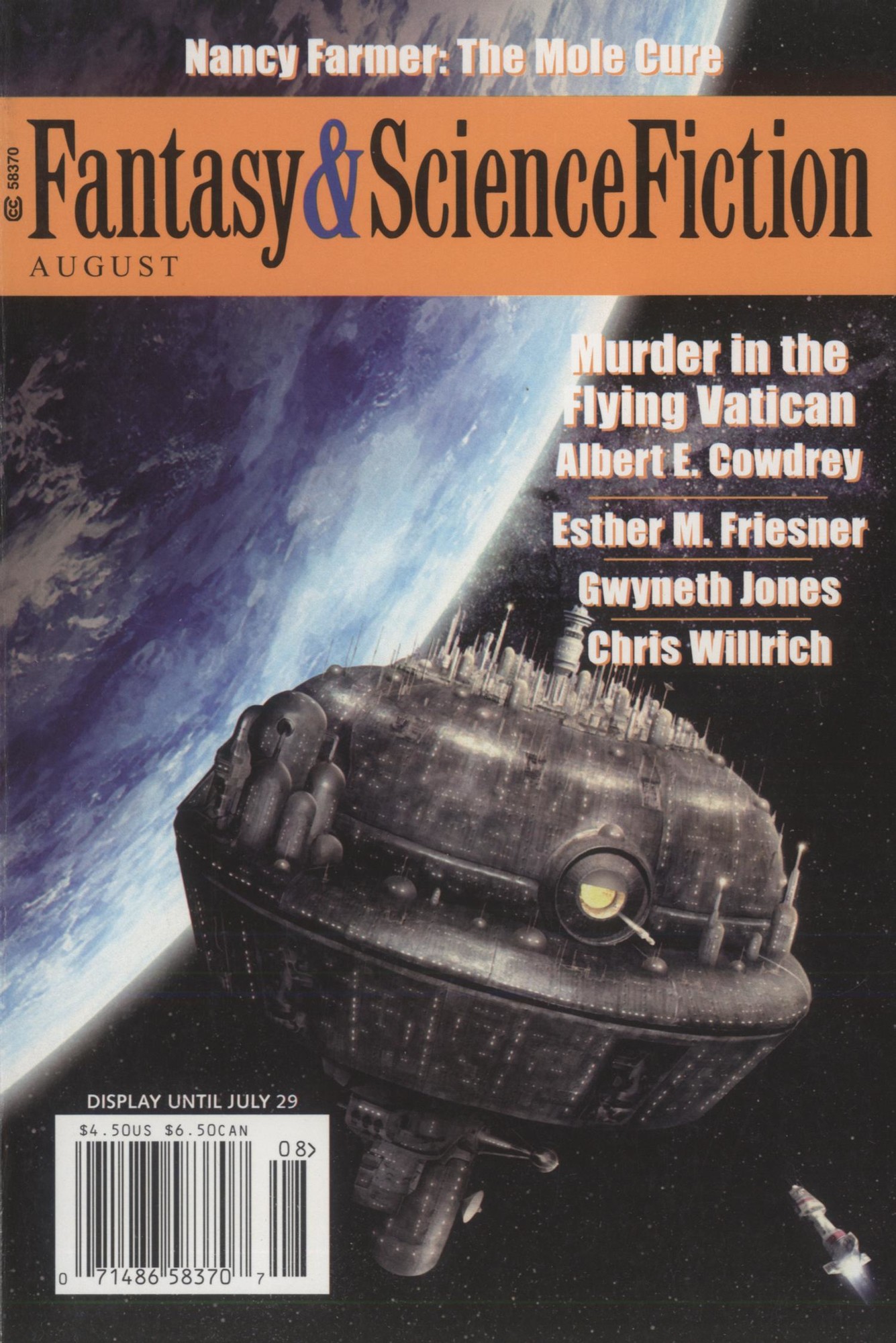 Fantasy & Science Fiction 2007-08 v113n02