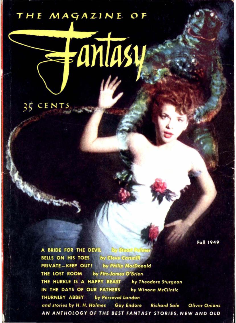 The Magazine of Fantasy 1949-Fall