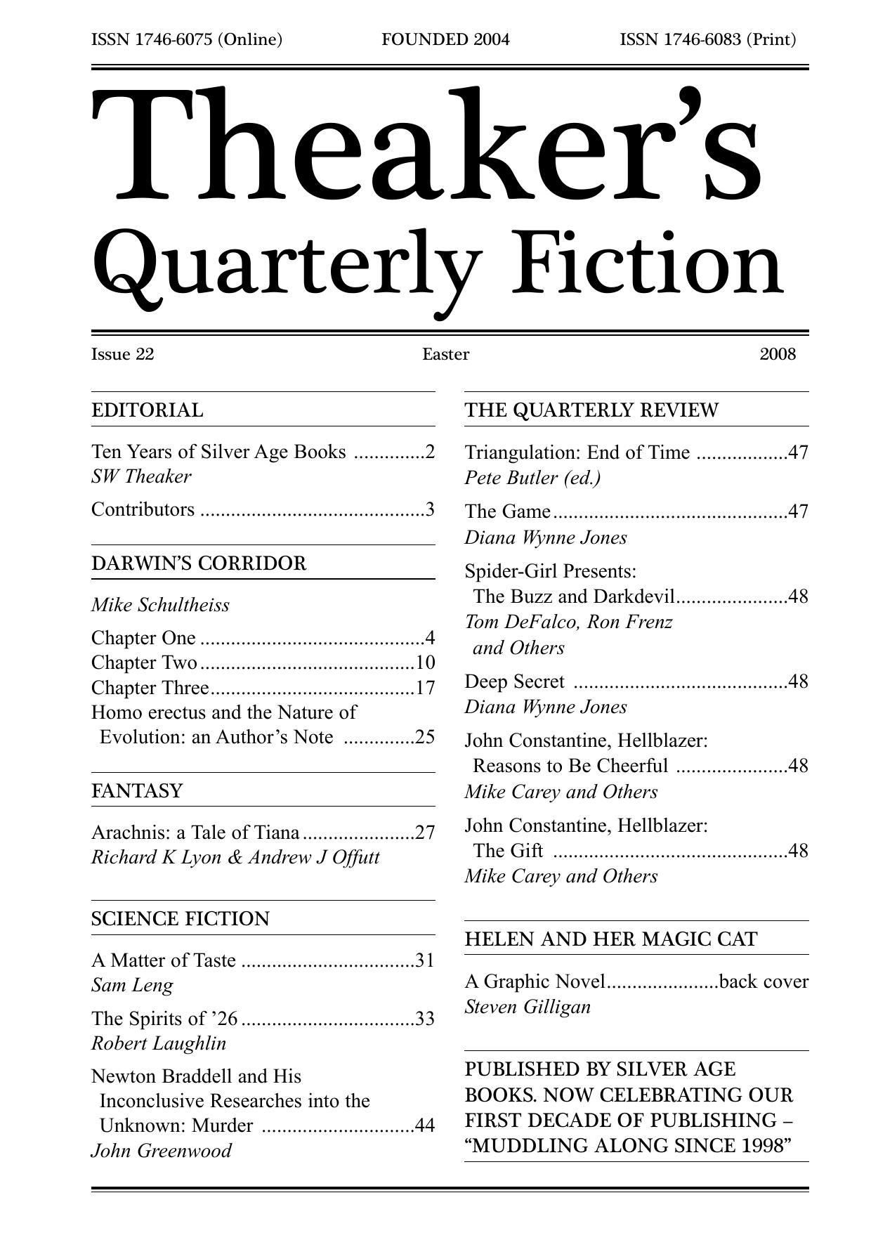 Theaker's Quarterly Fiction 2008-04 #22