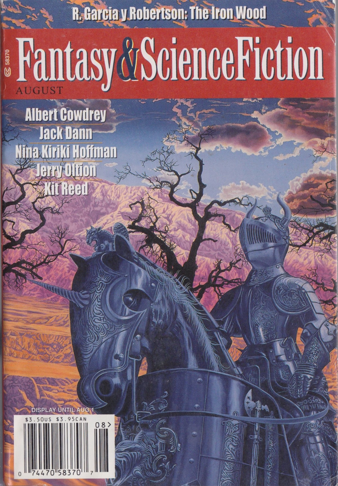 Fantasy & Science Fiction 2000-08 v099n02