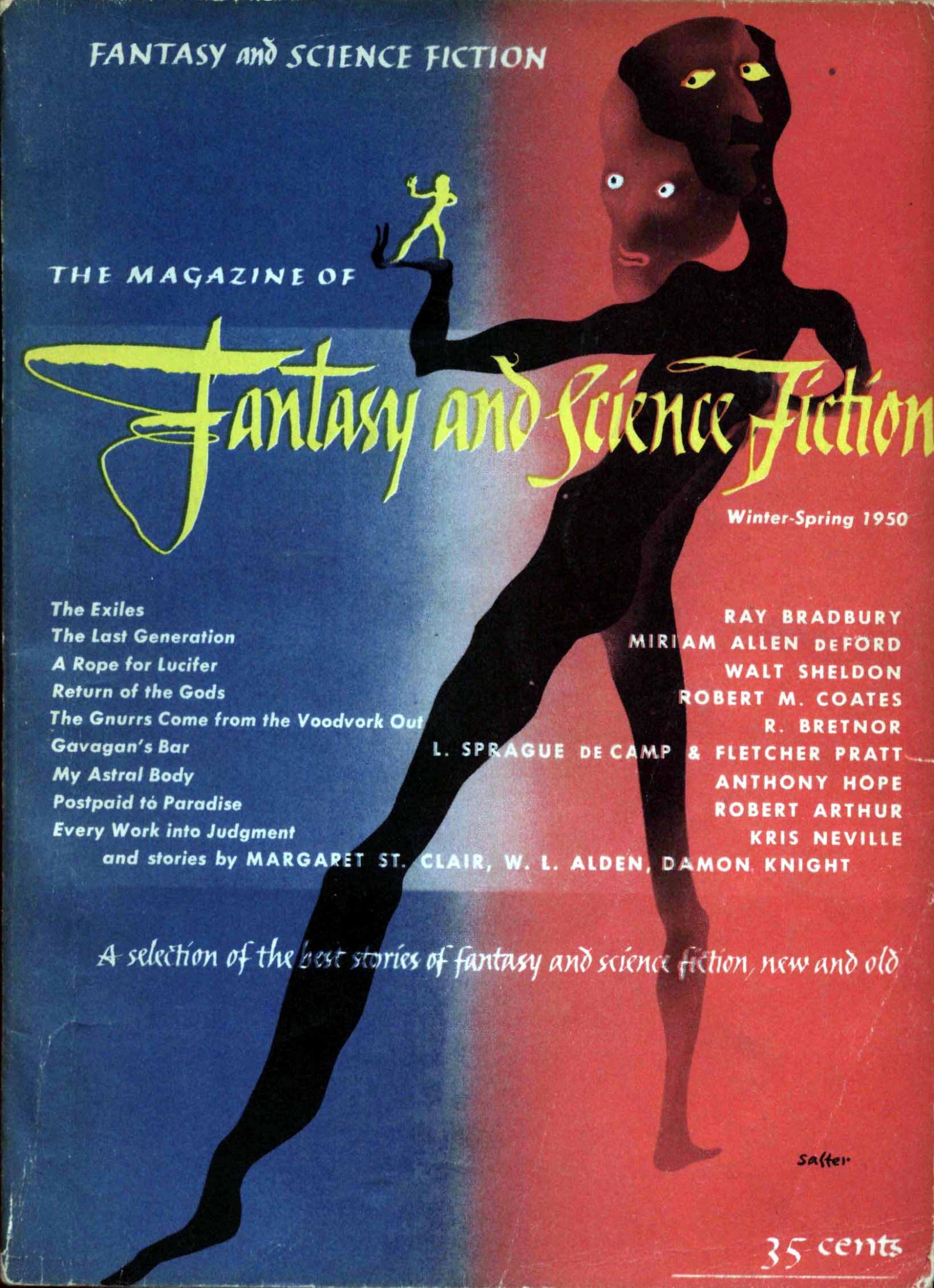 Fantasy & Science Fiction 1950-01 Winter v01n02