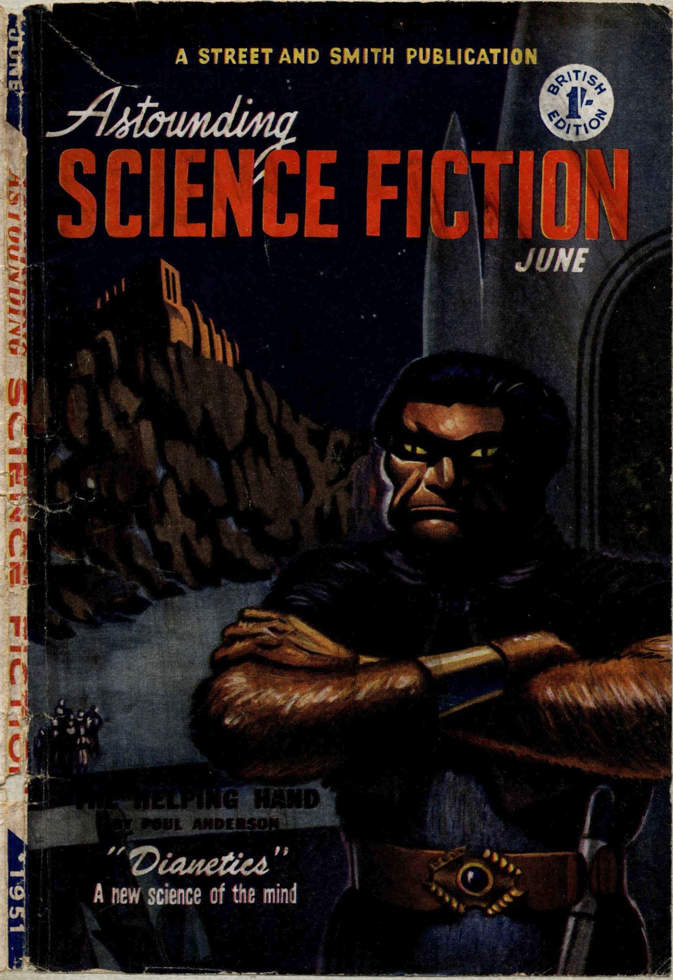 Astounding Science Fiction (UK) 1951-06 v07n10