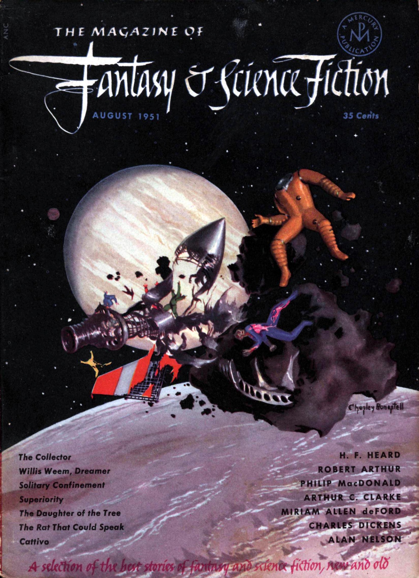 Fantasy & Science Fiction 1951-08 v02n04