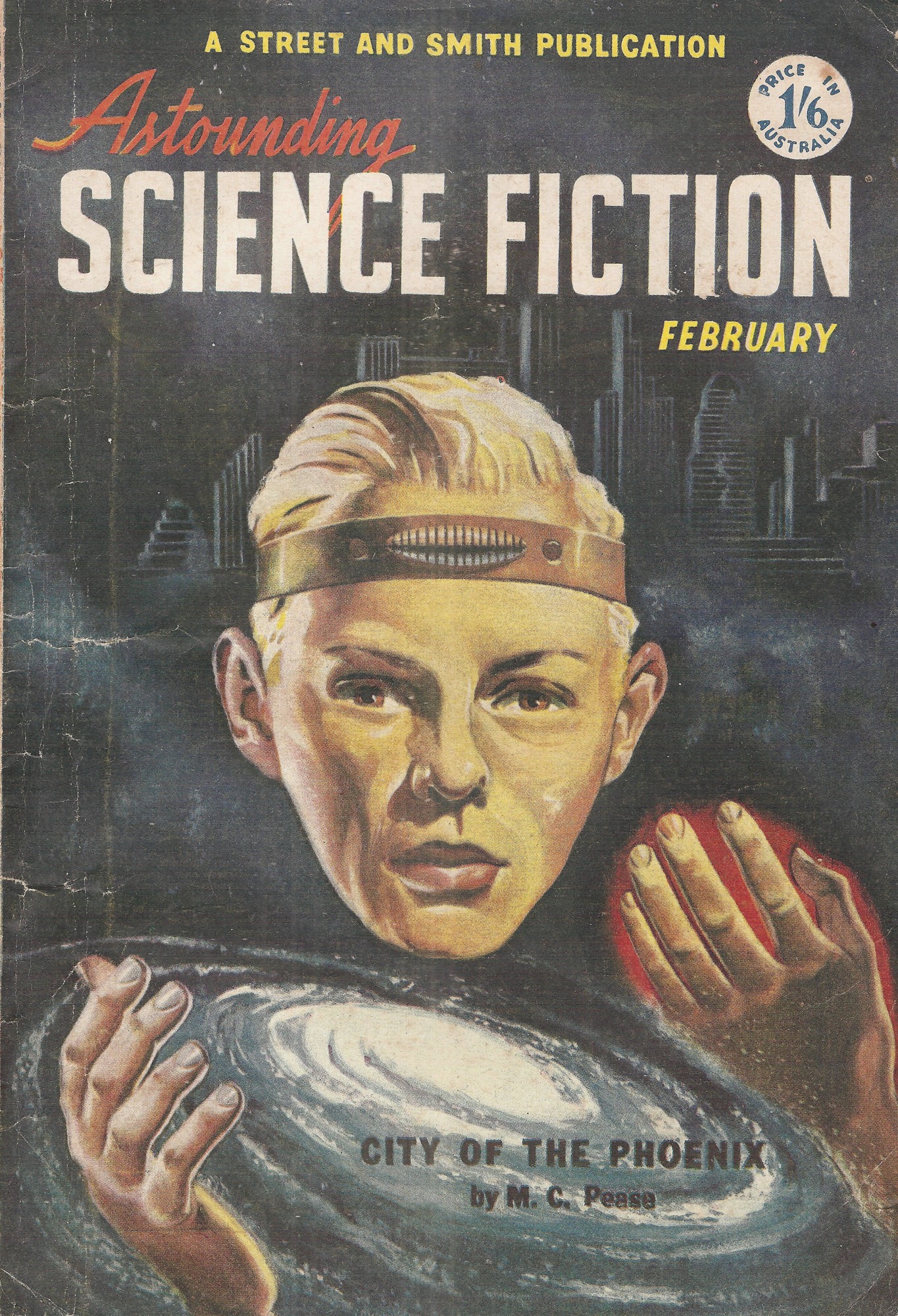 Astounding Science Fiction (UK) 1952-02 v08n02