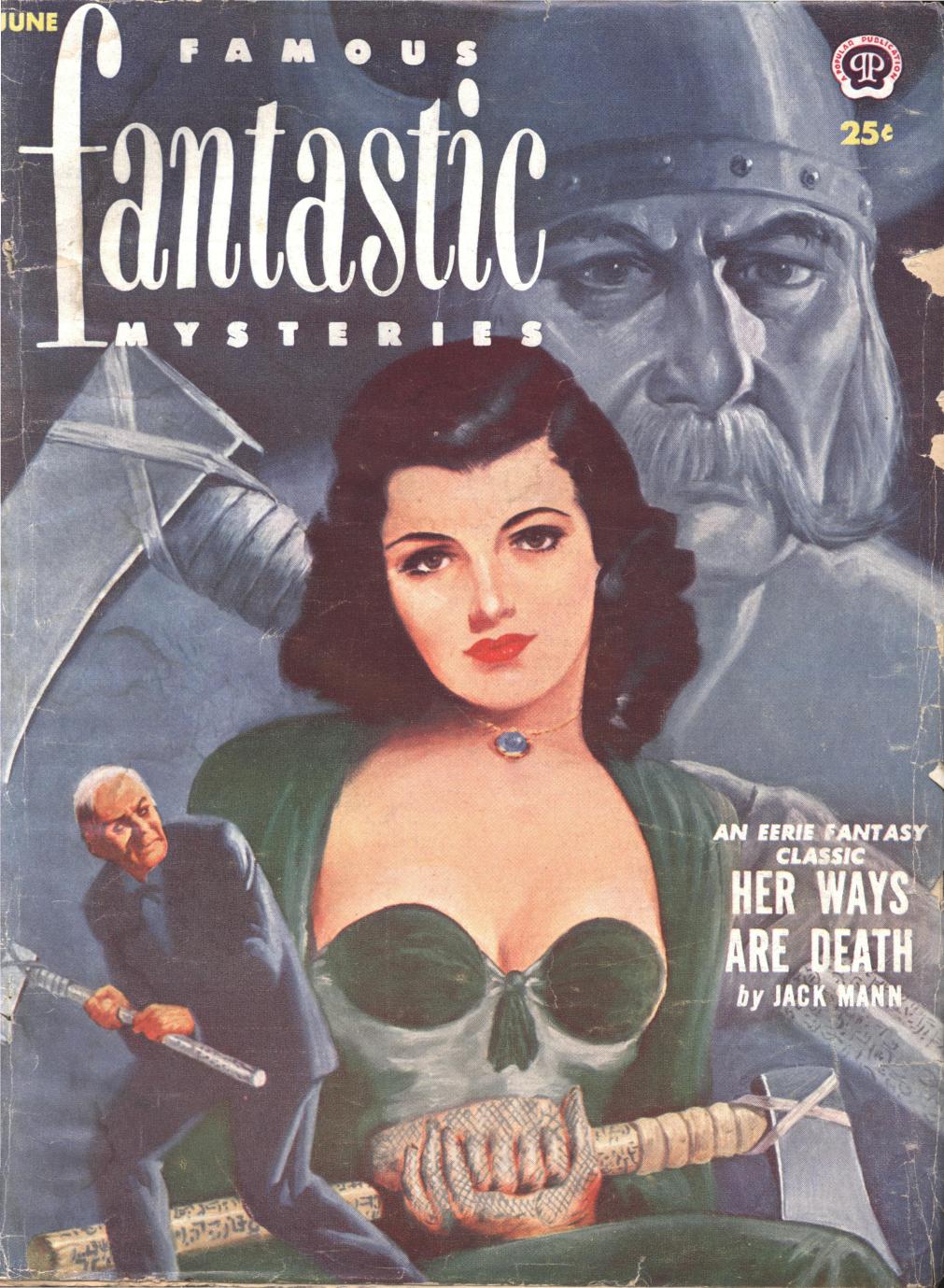 Famous Fantastic Mysteries combined with Fantastic Novels 1952-06