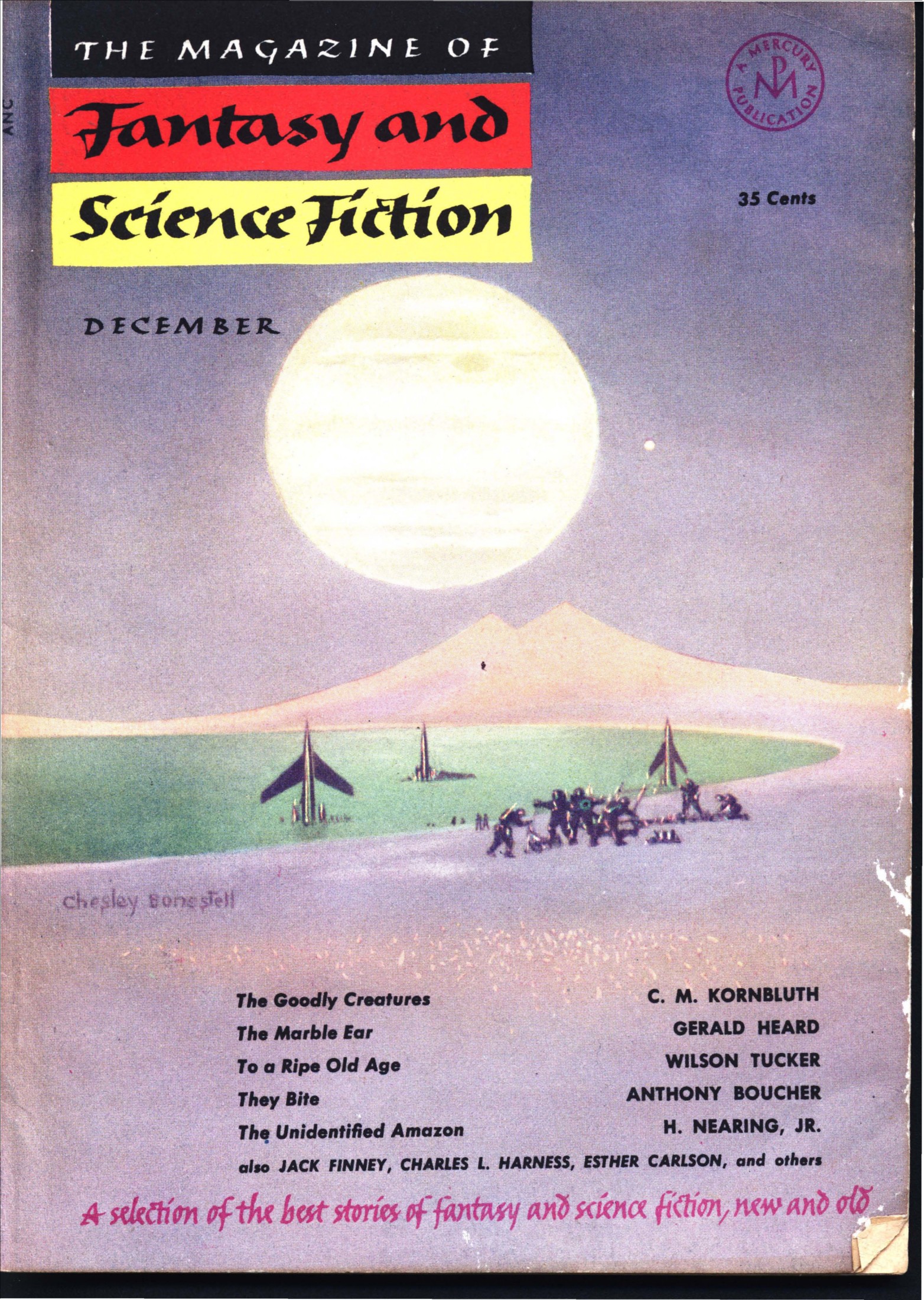 Fantasy & Science Fiction 1952-12