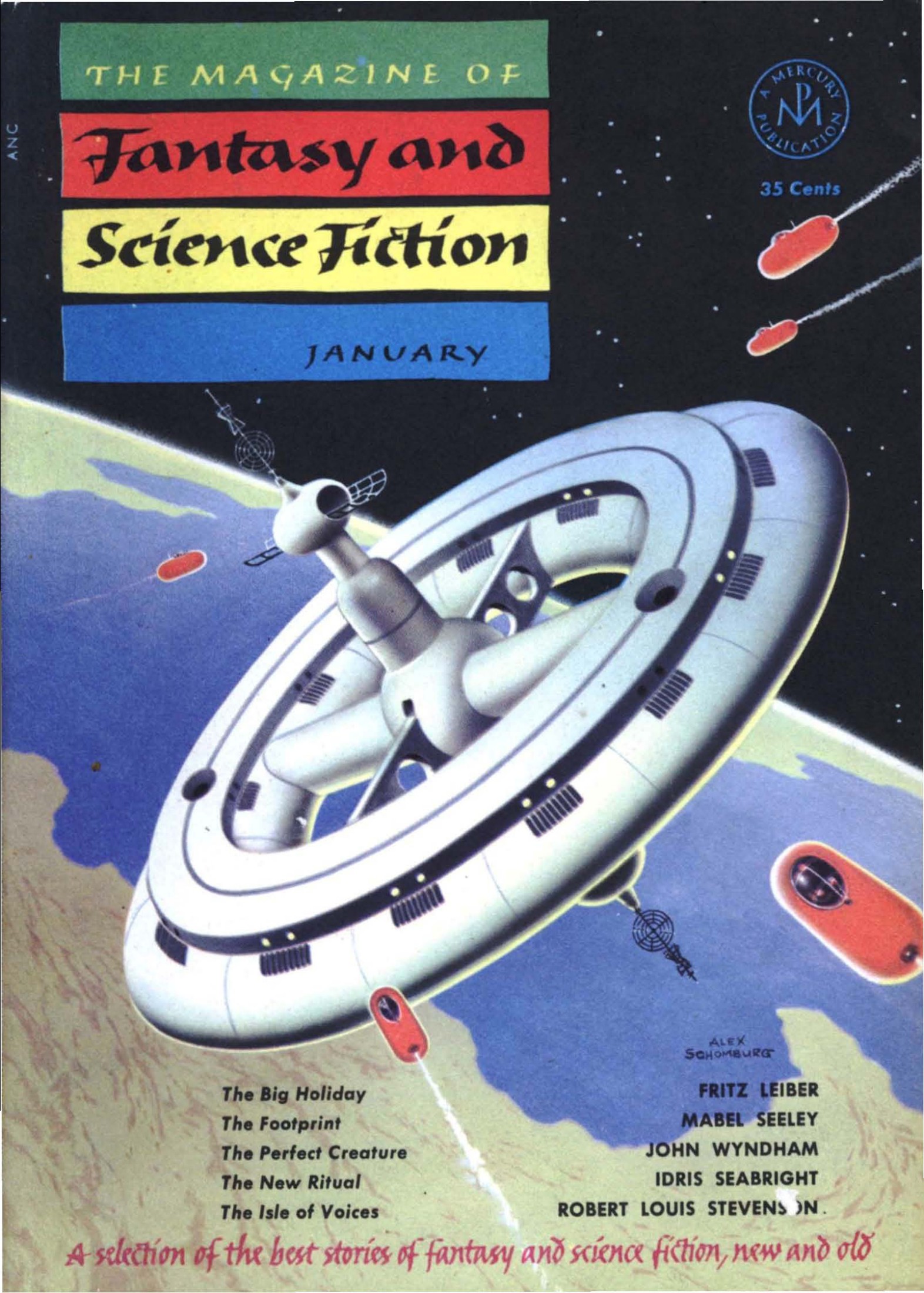 Fantasy & Science Fiction 1953-01