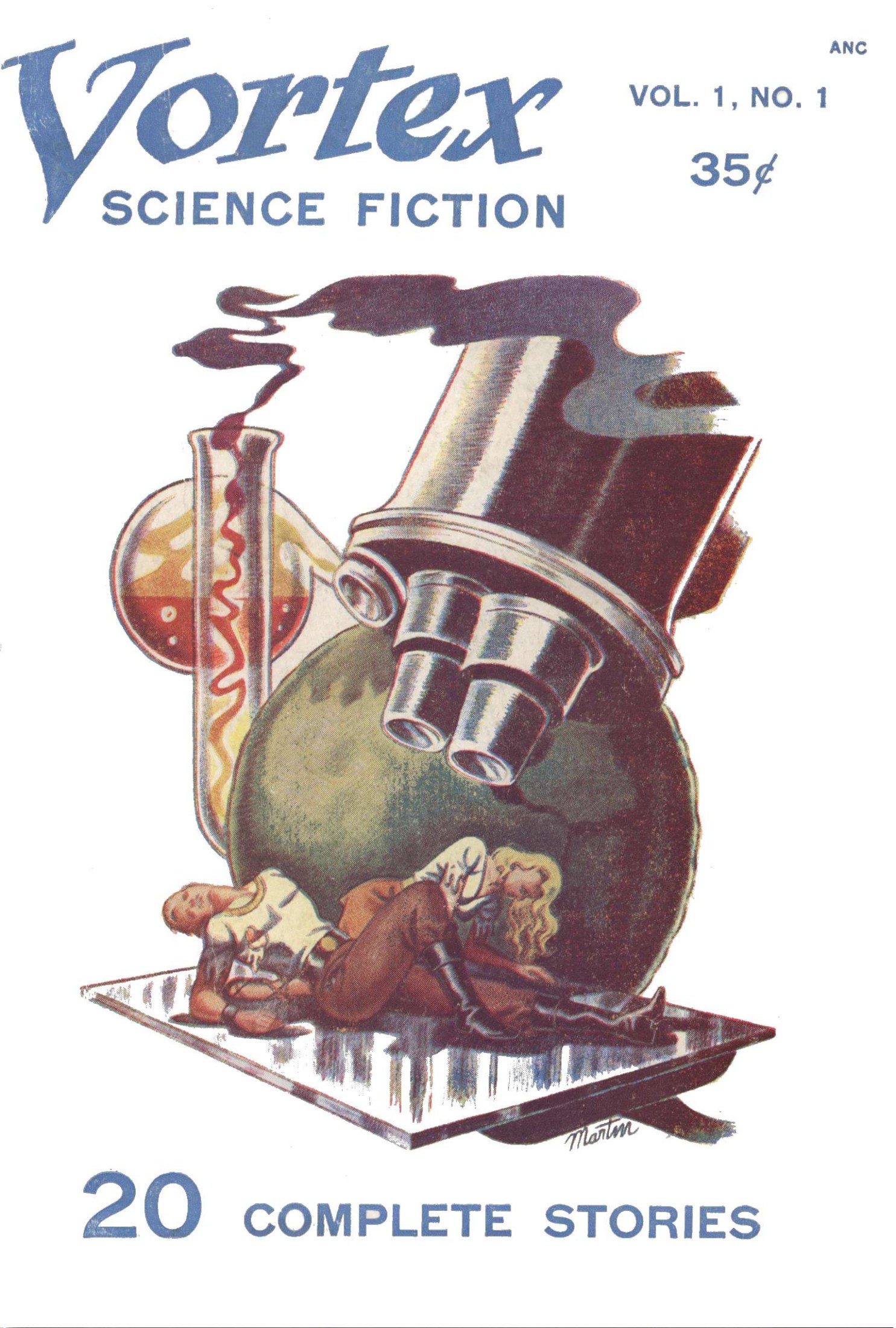 Vortex Science Fiction 1953 v01n01