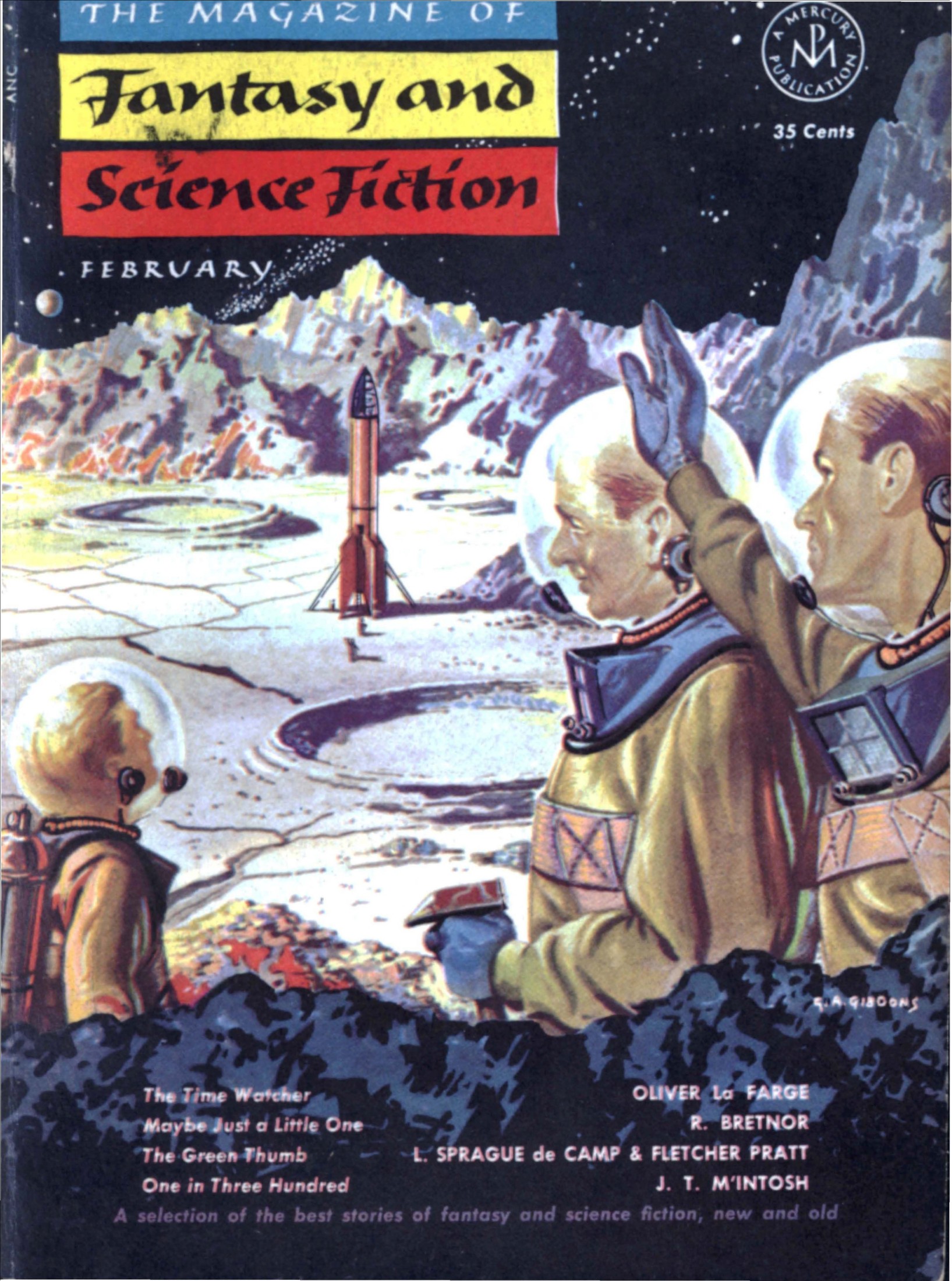 Fantasy & Science Fiction 1953-02