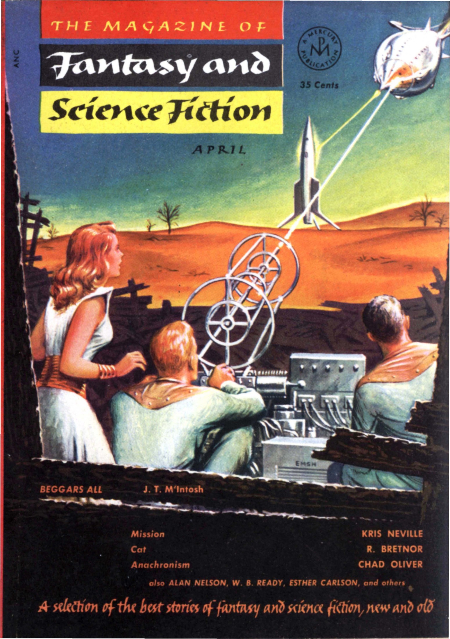 Fantasy & Science Fiction 1953-04