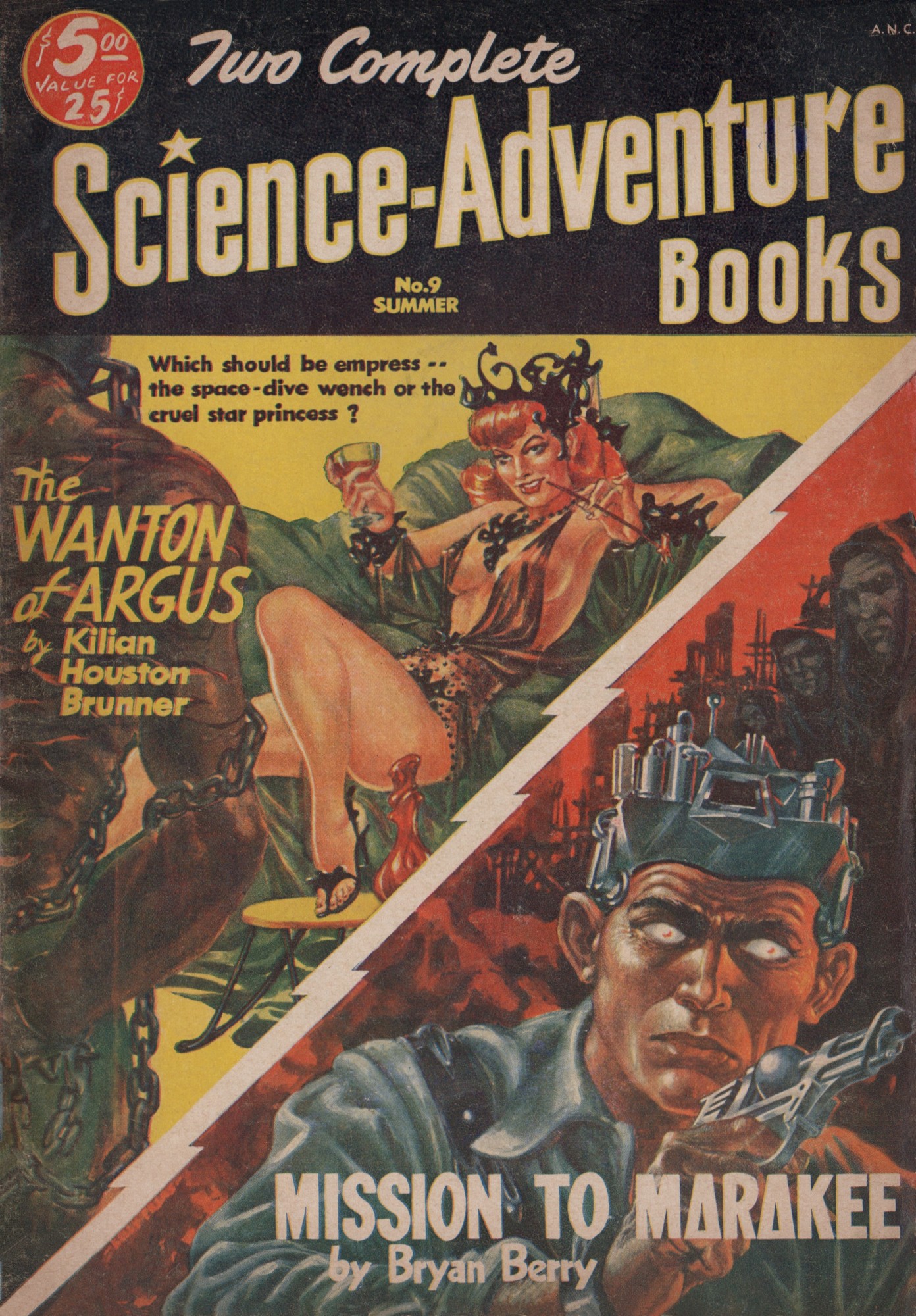 Two Complete Science-Adventure Books 1953-Summer v01n09