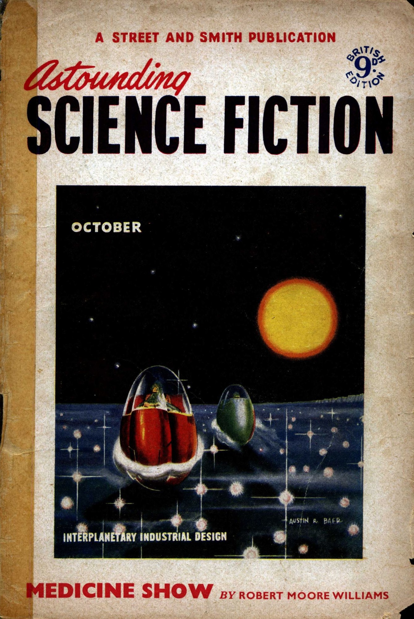 Astounding Science Fiction (UK) 1953-10 v09n10