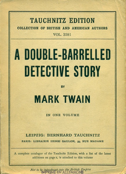 A Double-Barrelled Detective Story