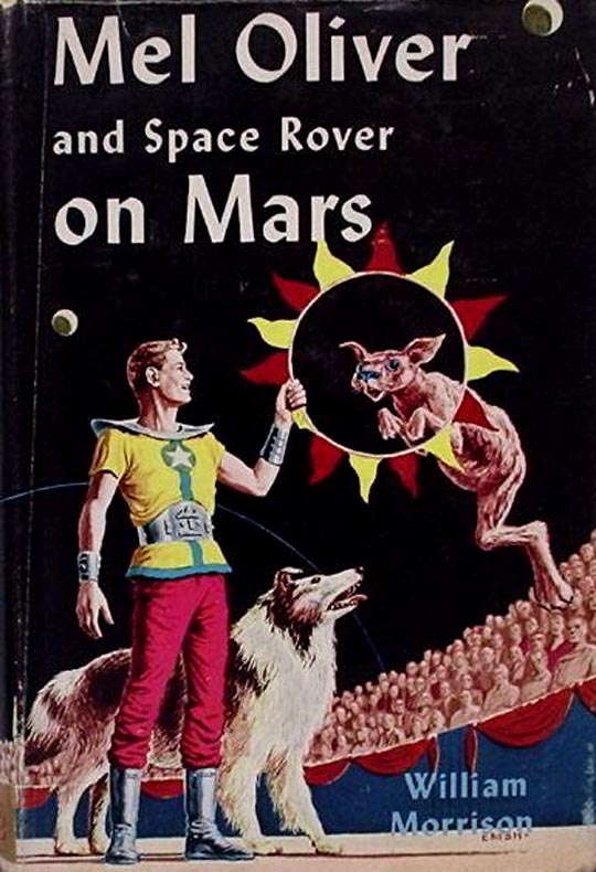 Mel Oliver and Space Rover on Mars