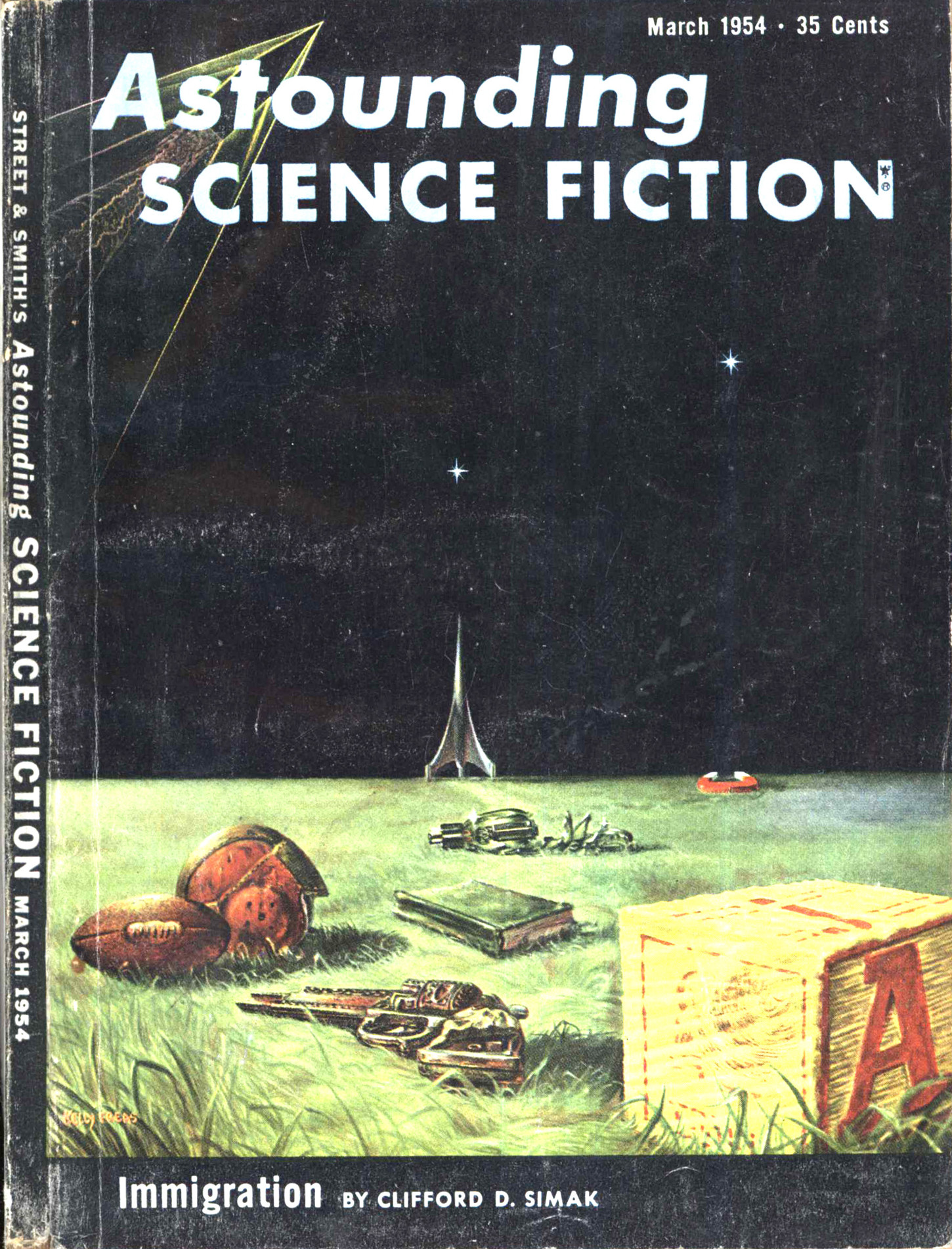 Astounding Science Fiction 1954-03 v53n01