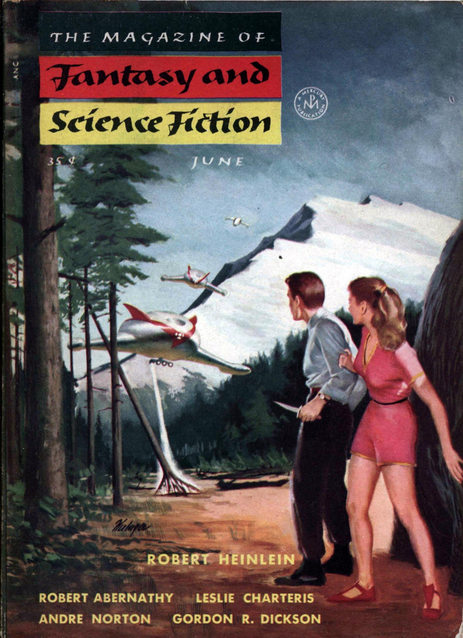 Fantasy & Science Fiction 1954-06 v06n06