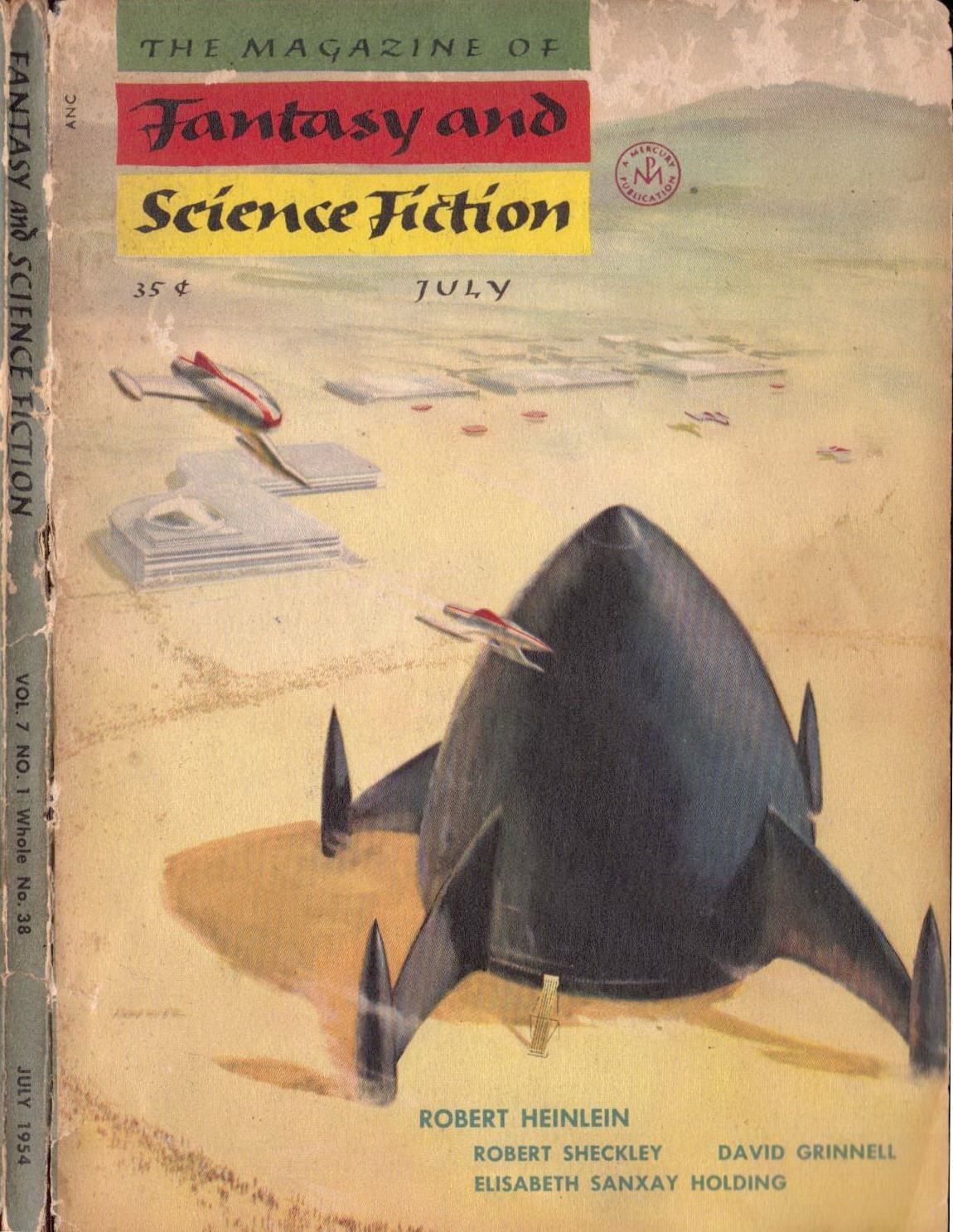 Fantasy & Science Fiction 1954-07 v07n01