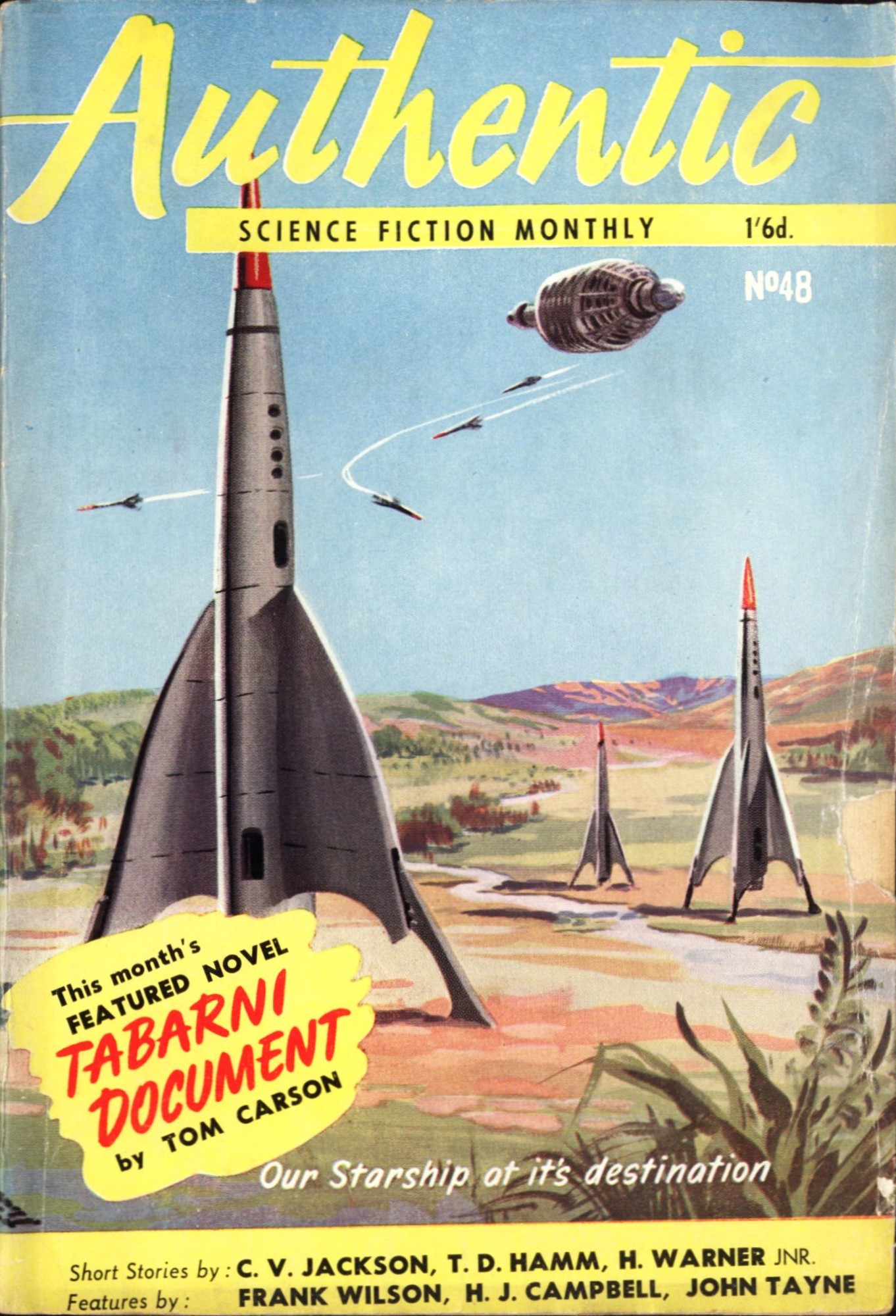 Authentic Science Fiction 1954-08 #48