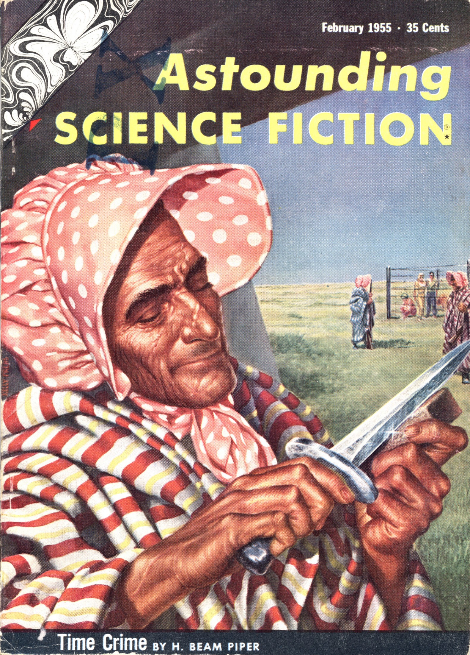 Astounding Science Fiction 1955-02 v54n06