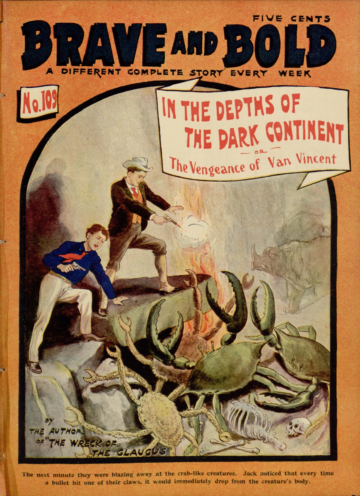 In the Depths of the Dark Continent; Or, The Vengeance of Van Vincent