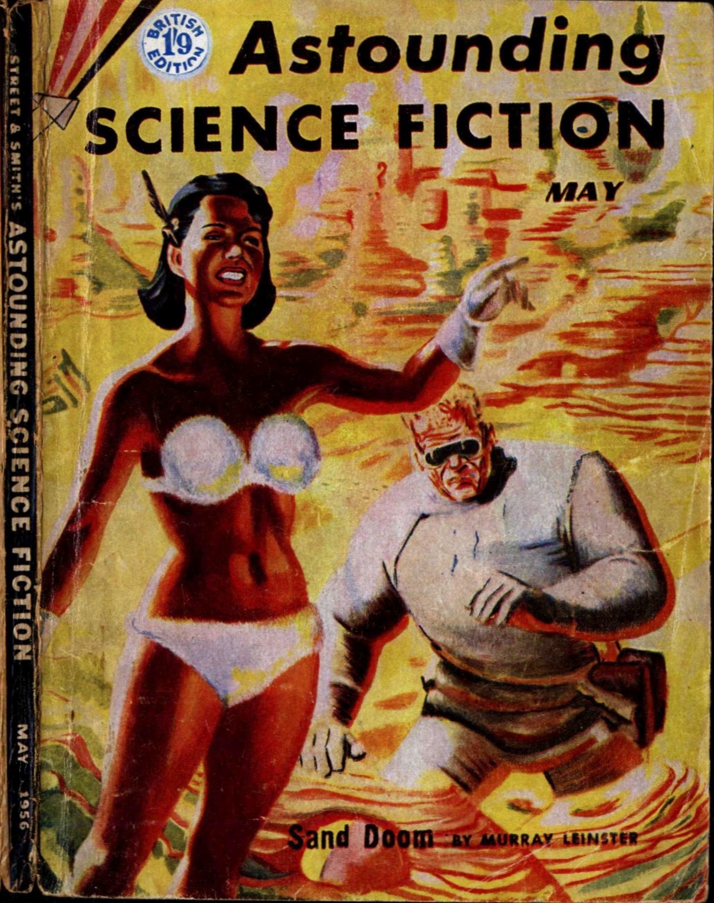 Astounding Science Fiction (UK) 1956-05 v12n05