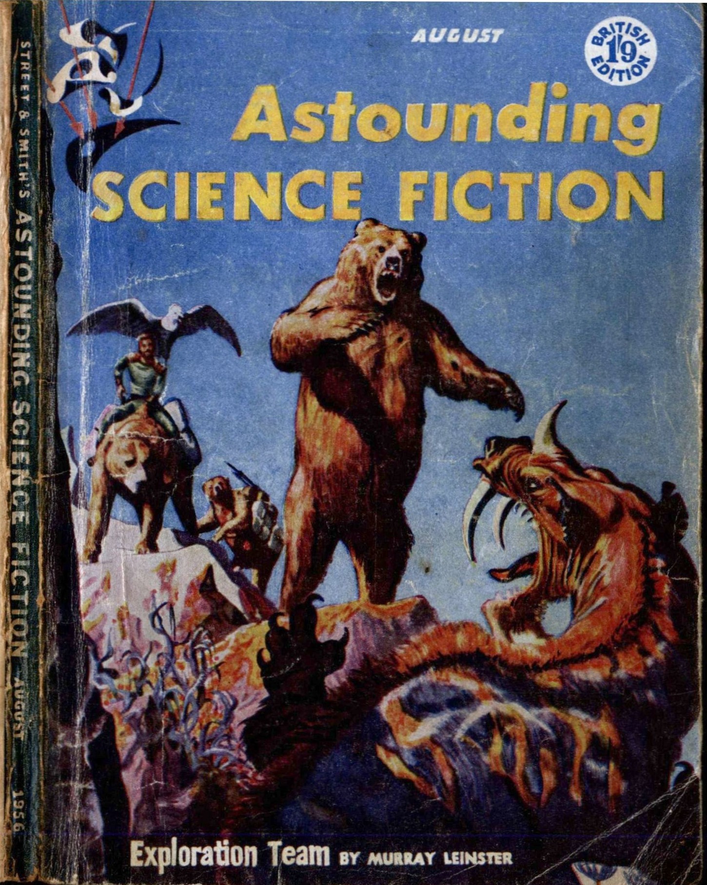 Astounding Science Fiction (UK) 1956-08 v12n08