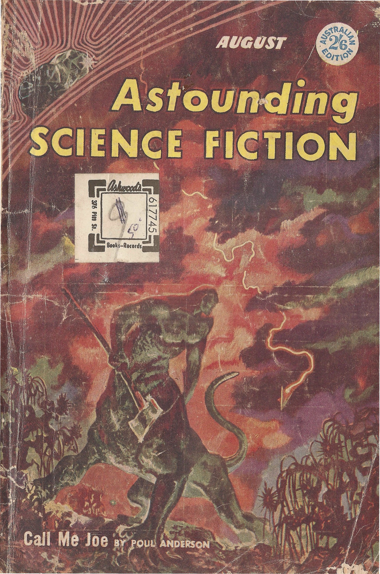 Astounding Science Fiction (UK) 1957-08 v13n08