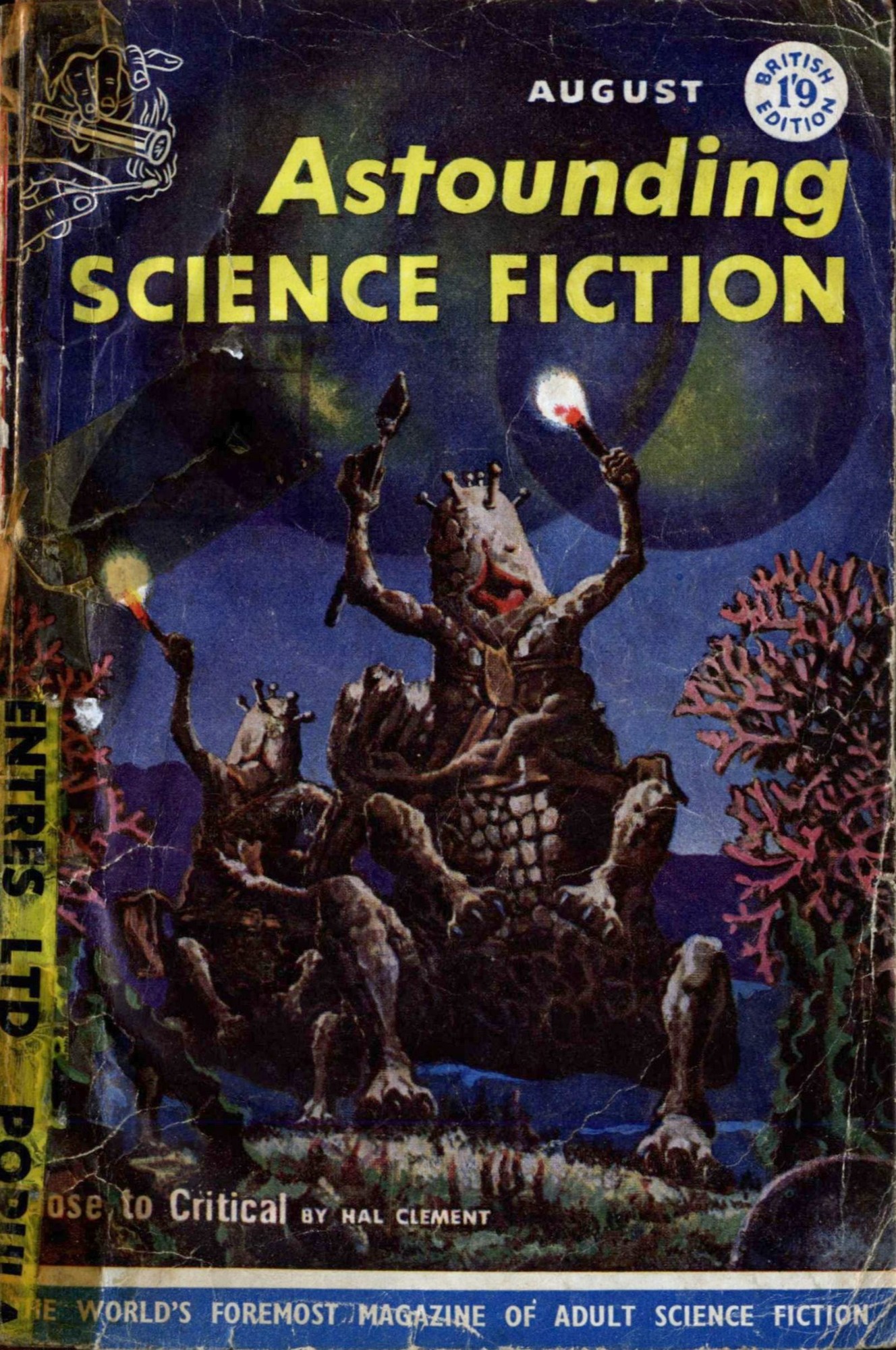 Astounding Science Fiction (UK) 1958-08 v14n08