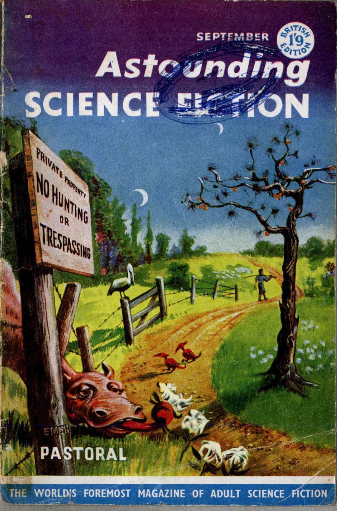 Astounding Science Fiction (UK) 1958-09 v14n09