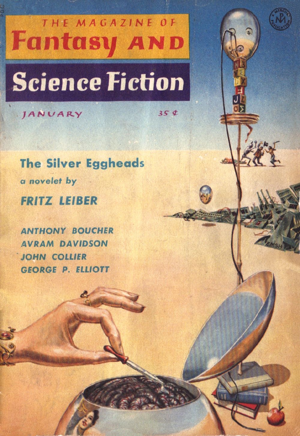 Fantasy & Science Fiction 1959-01 v16n01