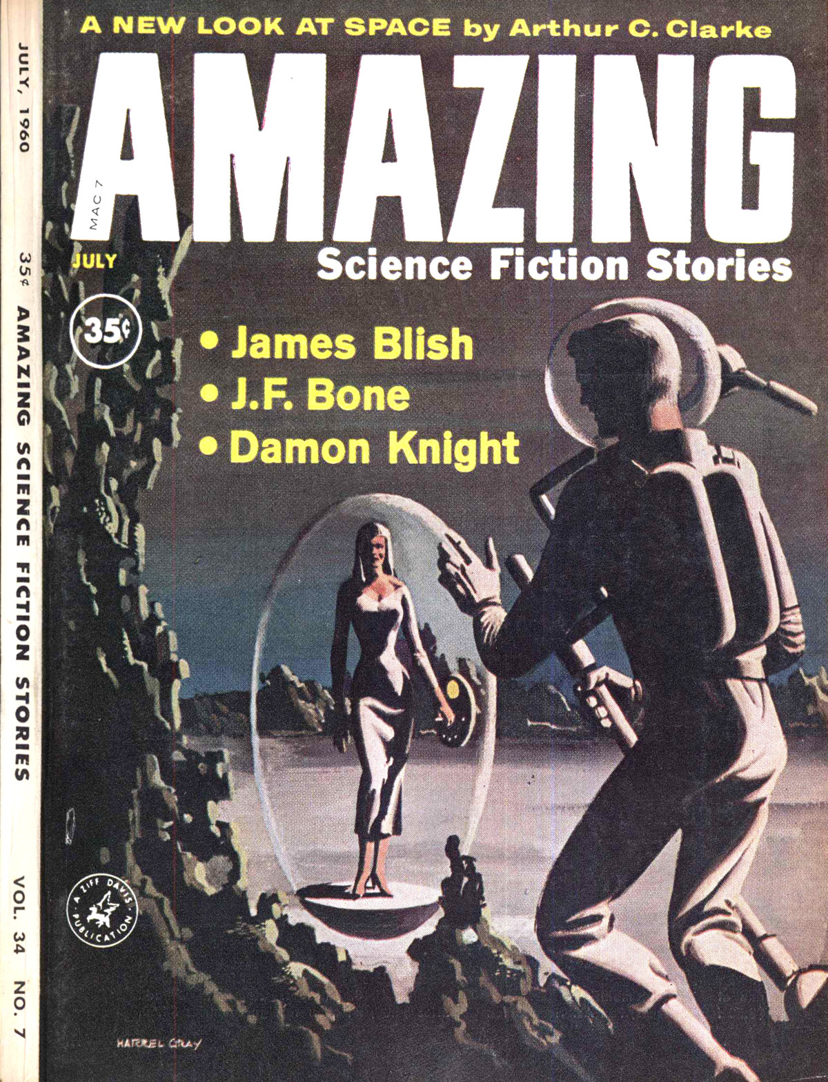 Amazing Science Fiction Stories 1960-07 v34n07