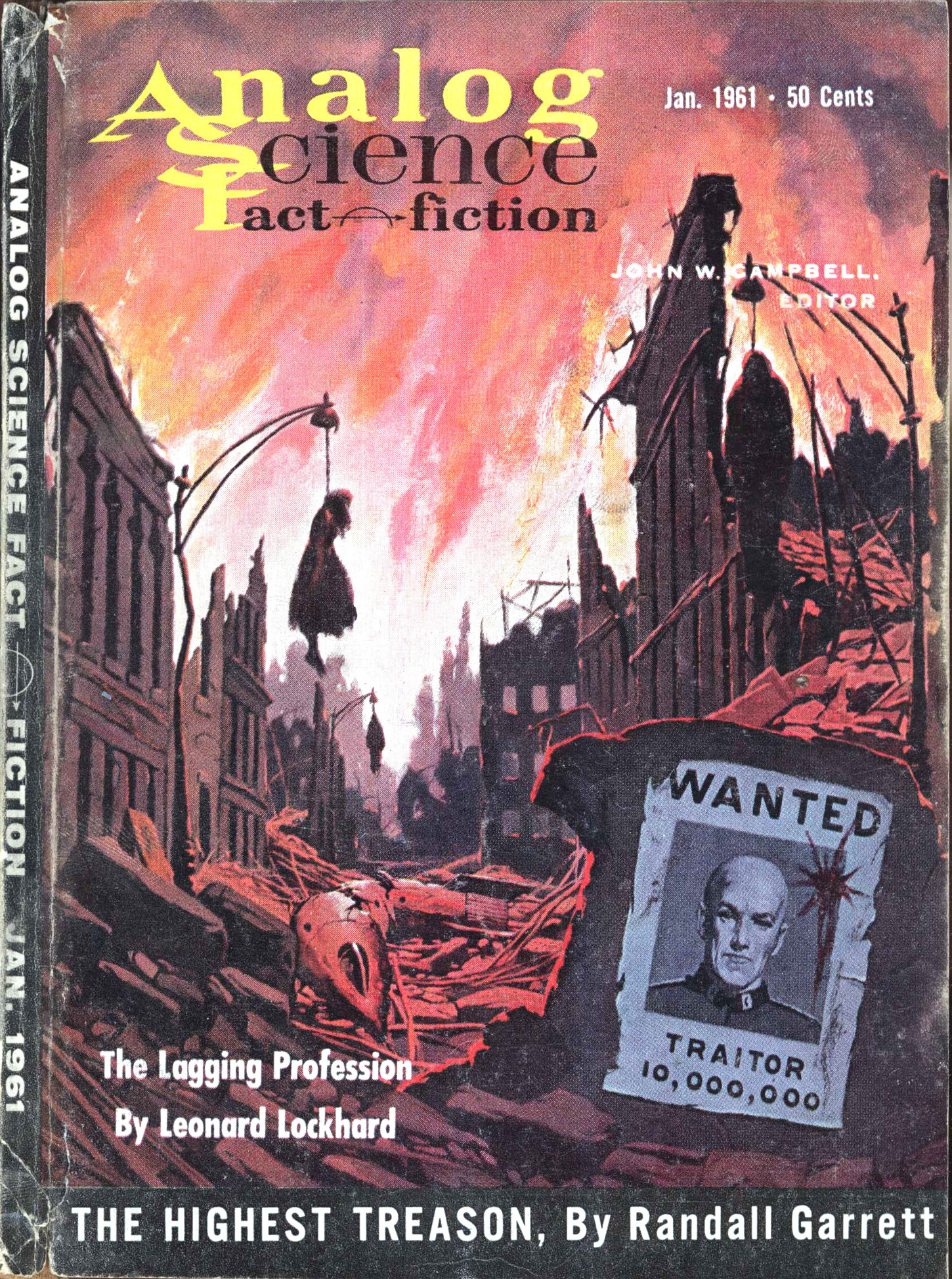 Analog Science Fact -> Science Fiction 1961-01 v66n05