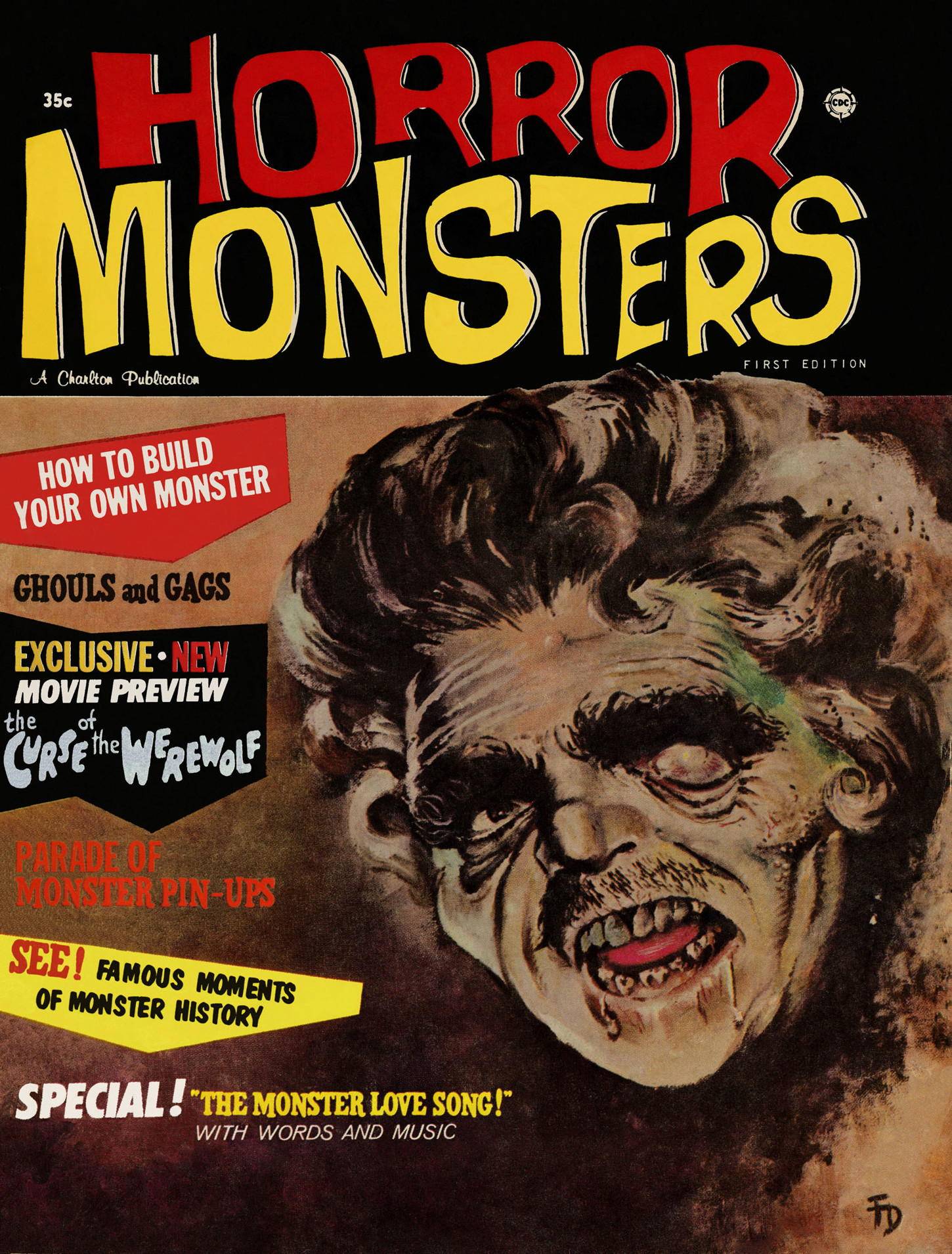 Horror Monsters 1961 v01n01