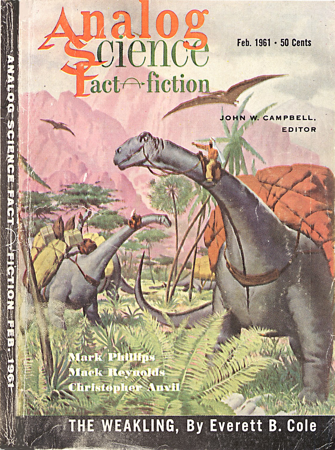 Analog Science Fact -> Science Fiction 1961-02 v66n06