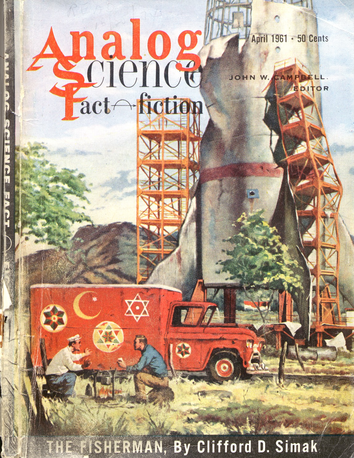 Analog Science Fact -> Science Fiction 1961-04 v67n02