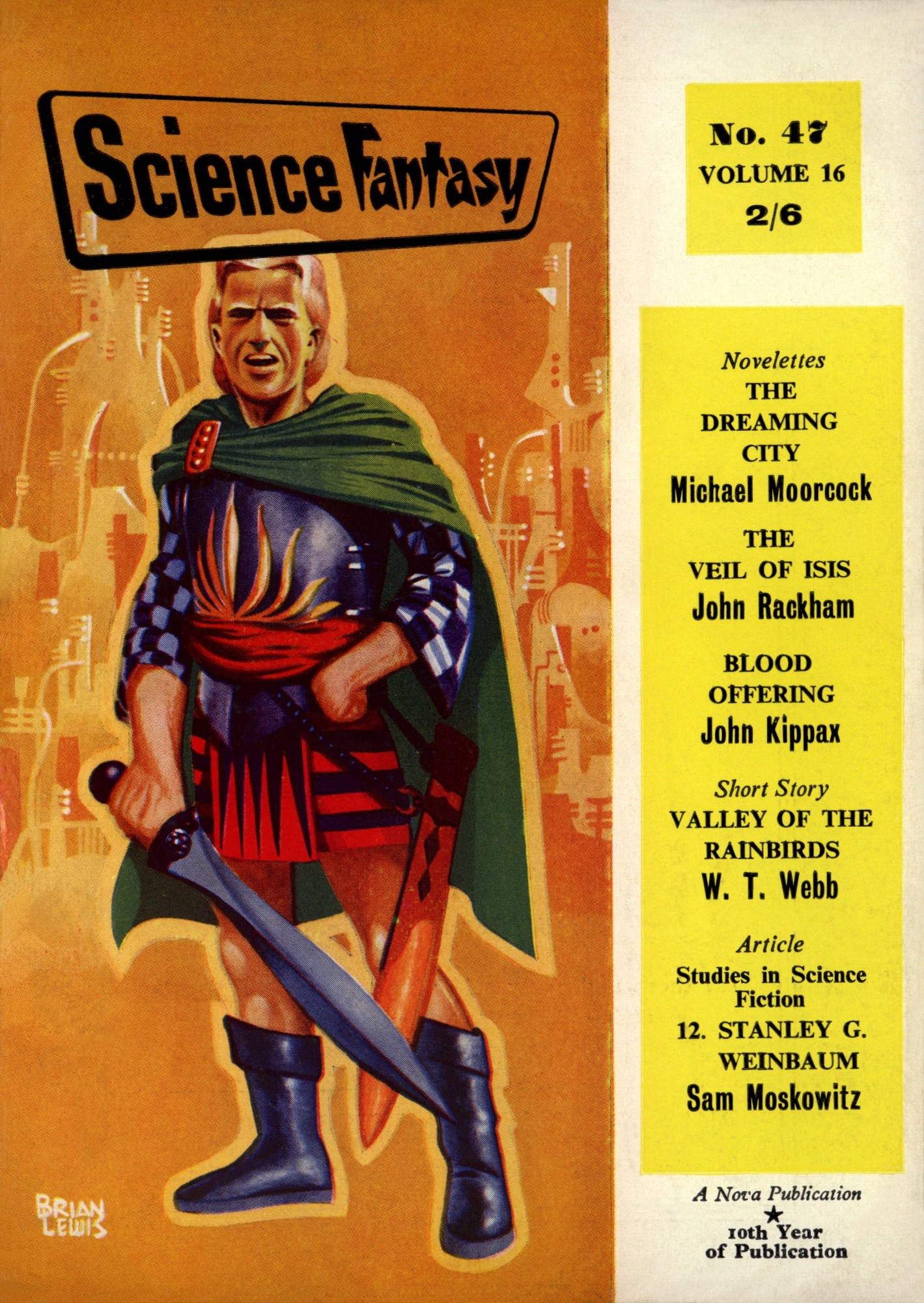 Science Fantasy (UK) 1961-06/1961-07 #47v16