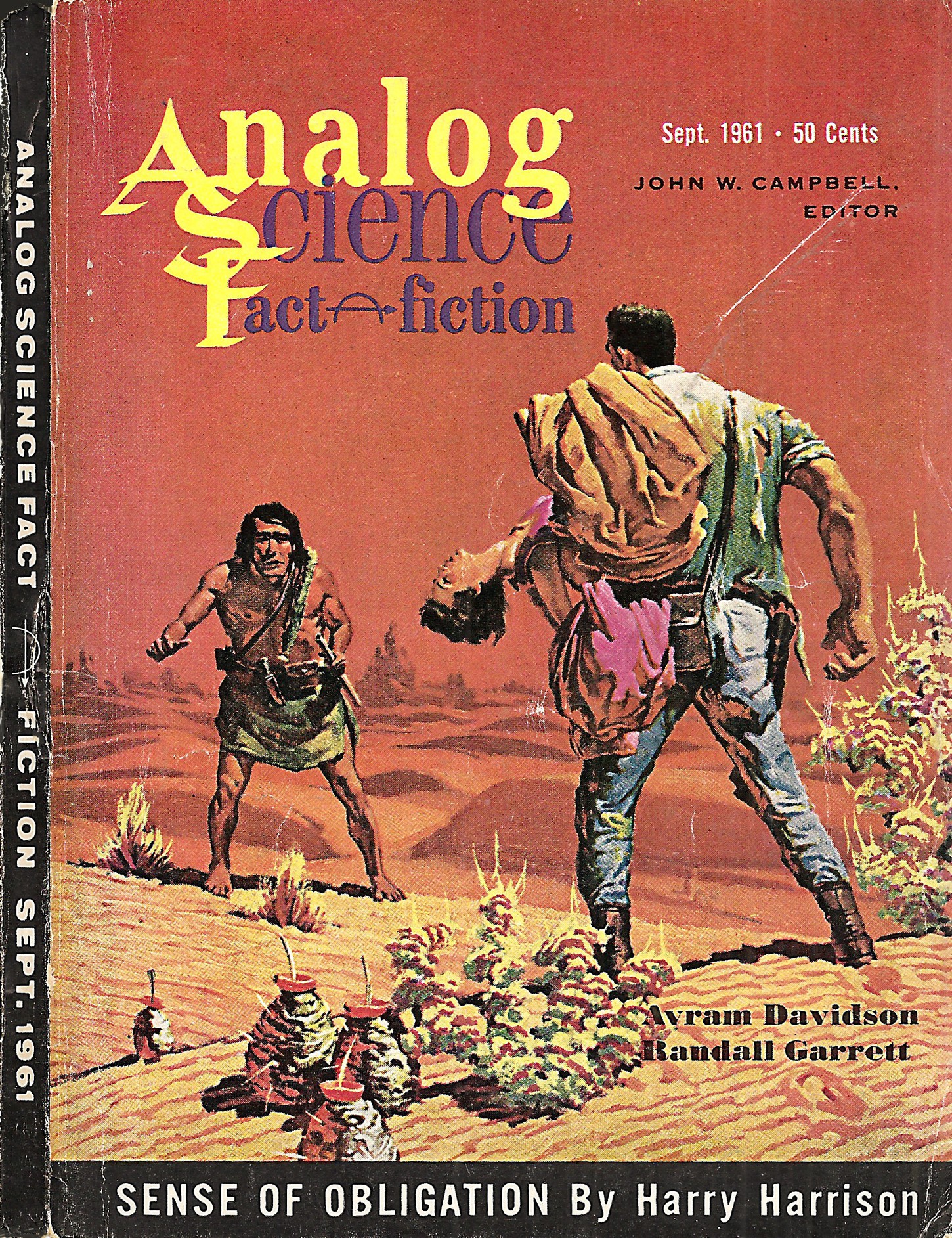 Analog Science Fact -> Science Fiction 1961-09 v68n01