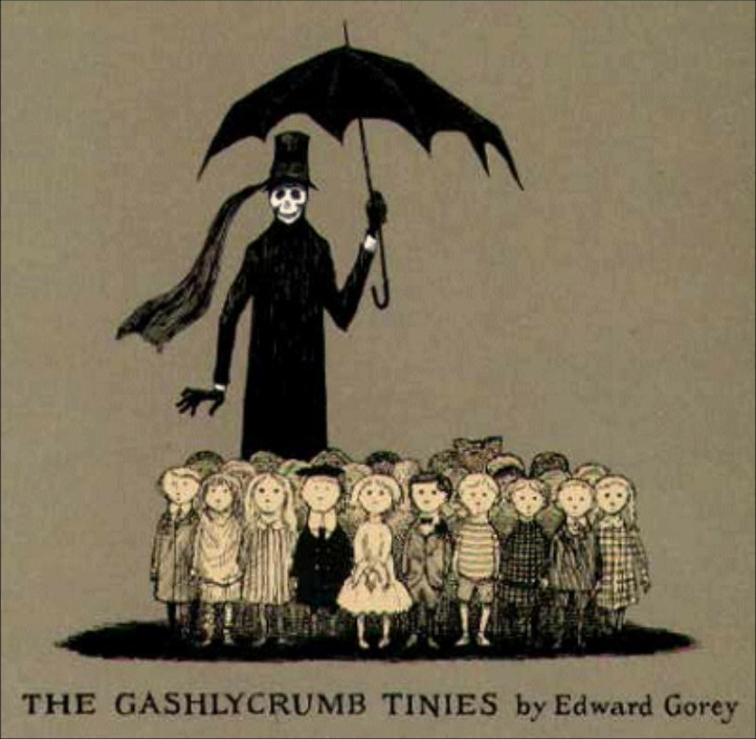 The Gashlycrumb Tinies: or, After the Outing